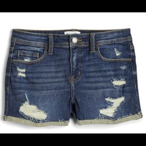 Studio Blue Distressed Short, indigo